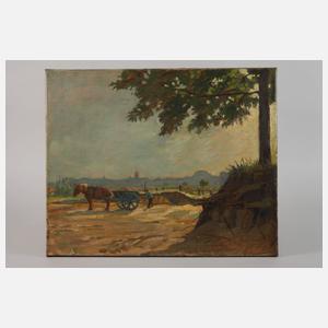 Sommerliche Ernteszene