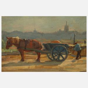 Sommerliche Ernteszene