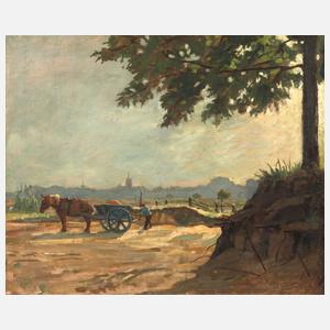 Sommerliche Ernteszene