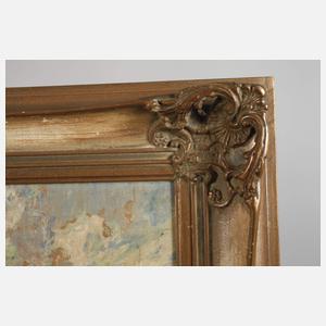 Holländische Küste mit Windmühle