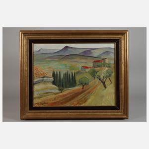 Mediterrane Landschaft