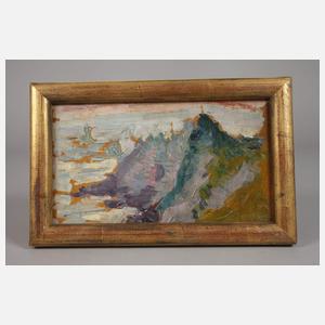 Albert Lynch, attr., Küstenstudie "Ponte du Raz"