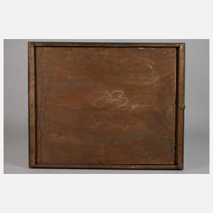 Hugo Mieth, Portrait einer Dame in Gelb