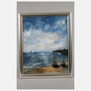 Mary Molchan, Boote am Strand