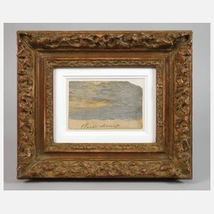 OBJEKT ZURÜCKGEZOGEN; Claude Monet, Wolkenstudie
