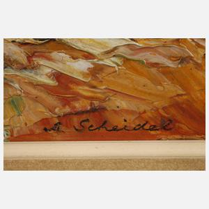 August Scheidel, Paar italienische Impressionen