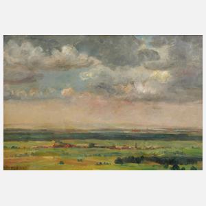 Gustav Schraegle, Blick auf Oberursel und Frankfurt