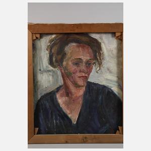 Anna Sinterhauf, attr., Doppelseitiges Gemälde