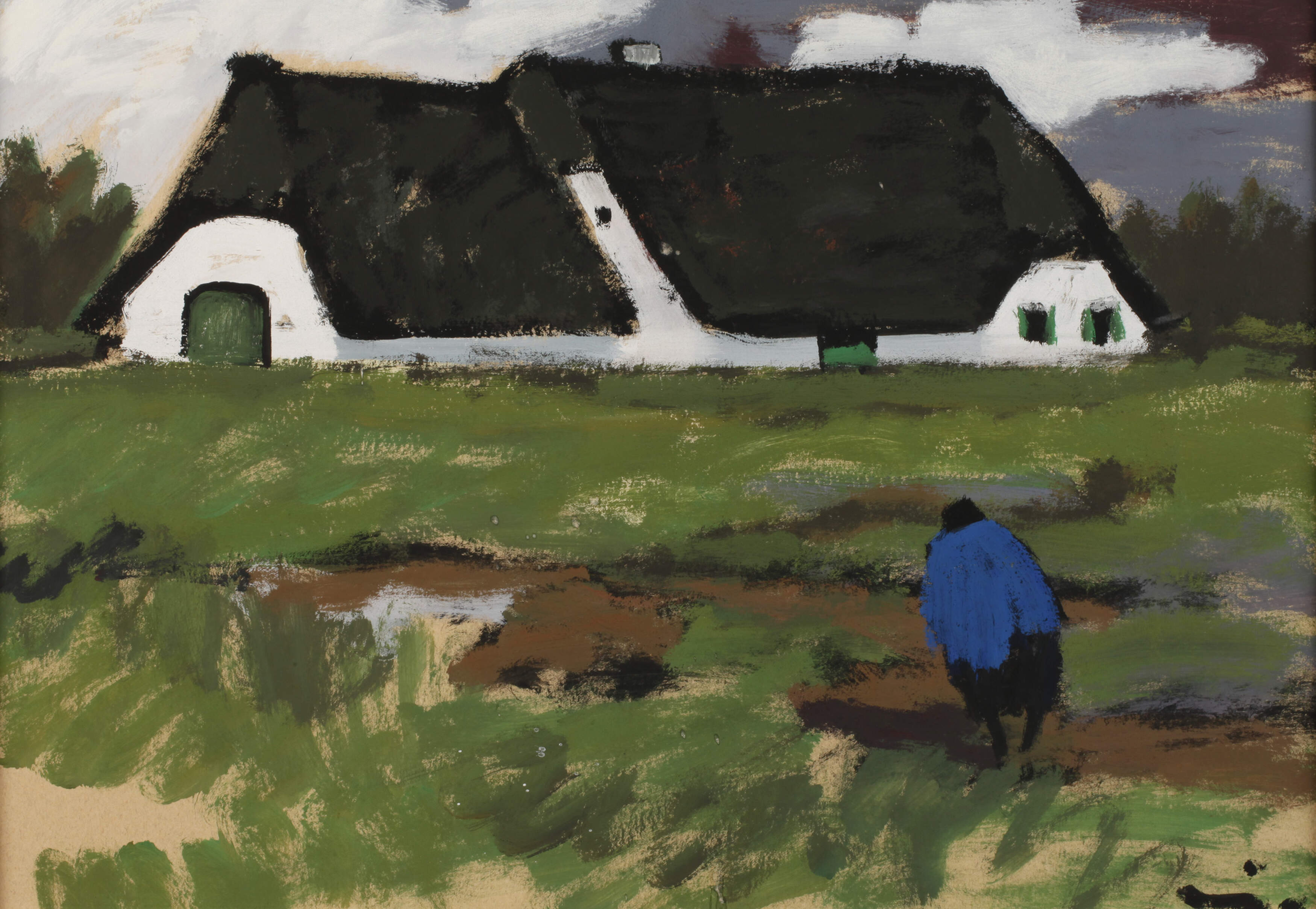 Heinz Wittler, Norddeutsches Bauernhaus