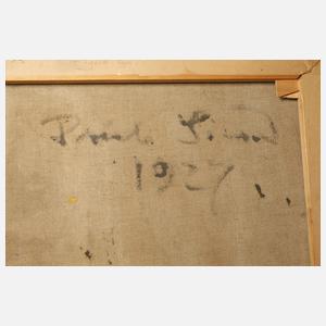 Sitzendes Mädchen an der Bar