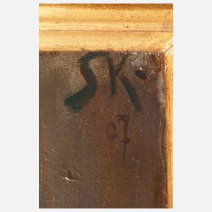 Zwei Damenakte im Interieur