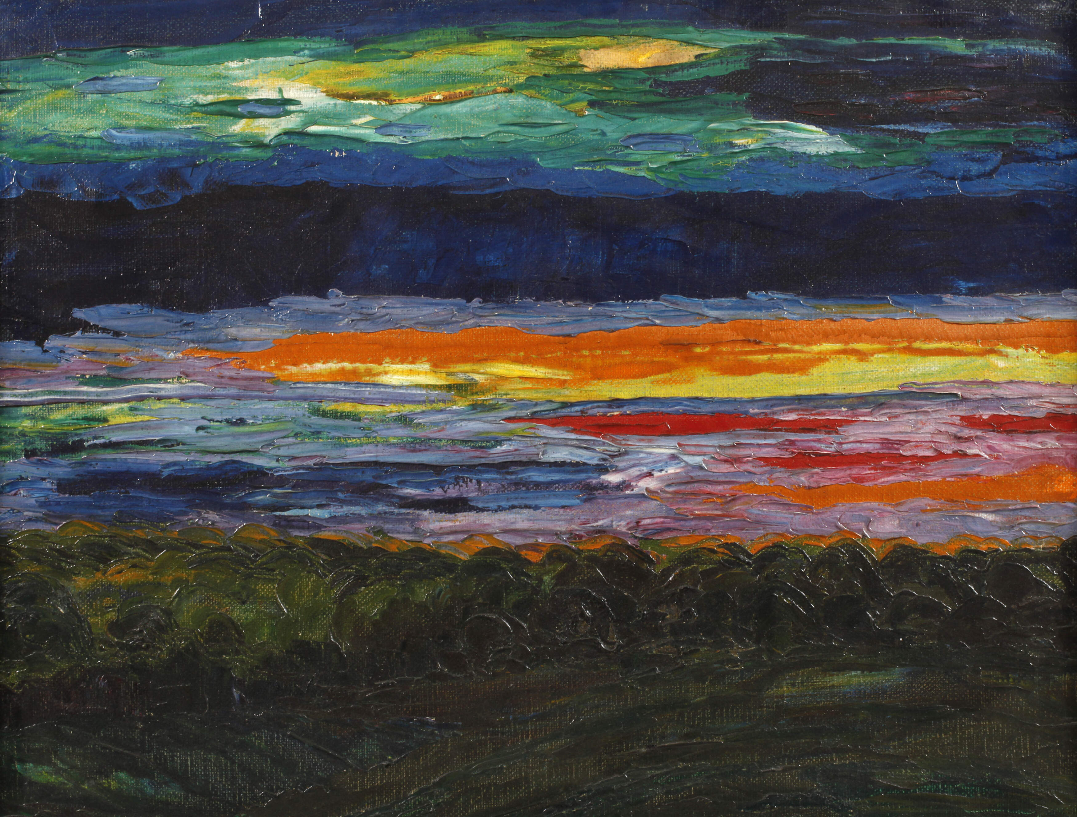 Künstler der Moderne, Landschaftsstudie