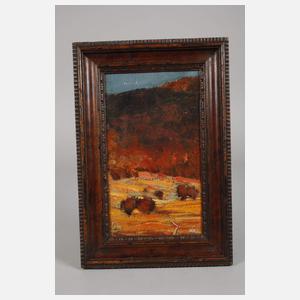 Monogrammist um 1921, Impressionistische Studie