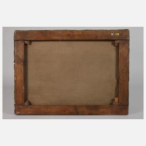 Pointillist um 1900, Ansicht von Venedig