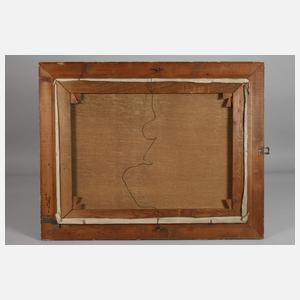 Stillleben mit Blumen und Südfrüchten