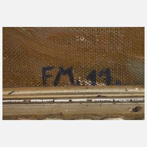 Stillleben mit Zitronen und Perlenkette