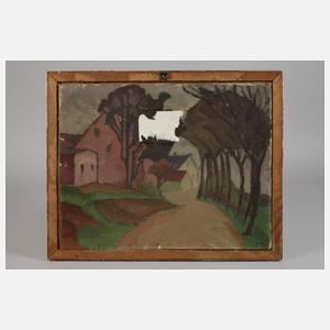 Stillleben mit Zitronen und Perlenkette