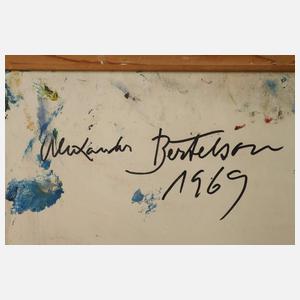 Alexander Bertelsson, "Menschen am Meer"