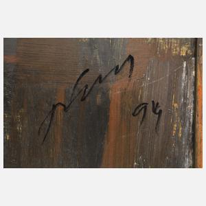 Friedrich von Bömches, Selbstbildnis