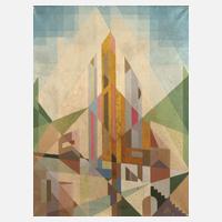 William Hansen, attr., Kubistische Komposition111