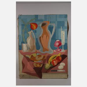 William Hansen, attr., Kubistisches Stillleben