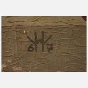 William Hansen, attr., Kubistisches Stillleben