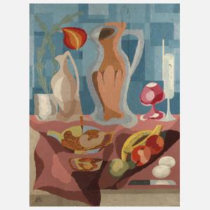 William Hansen, attr., Kubistisches Stillleben