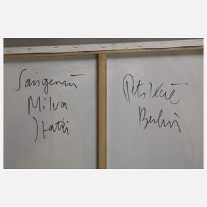 Peter Keil, „Sängerin Milva ...“