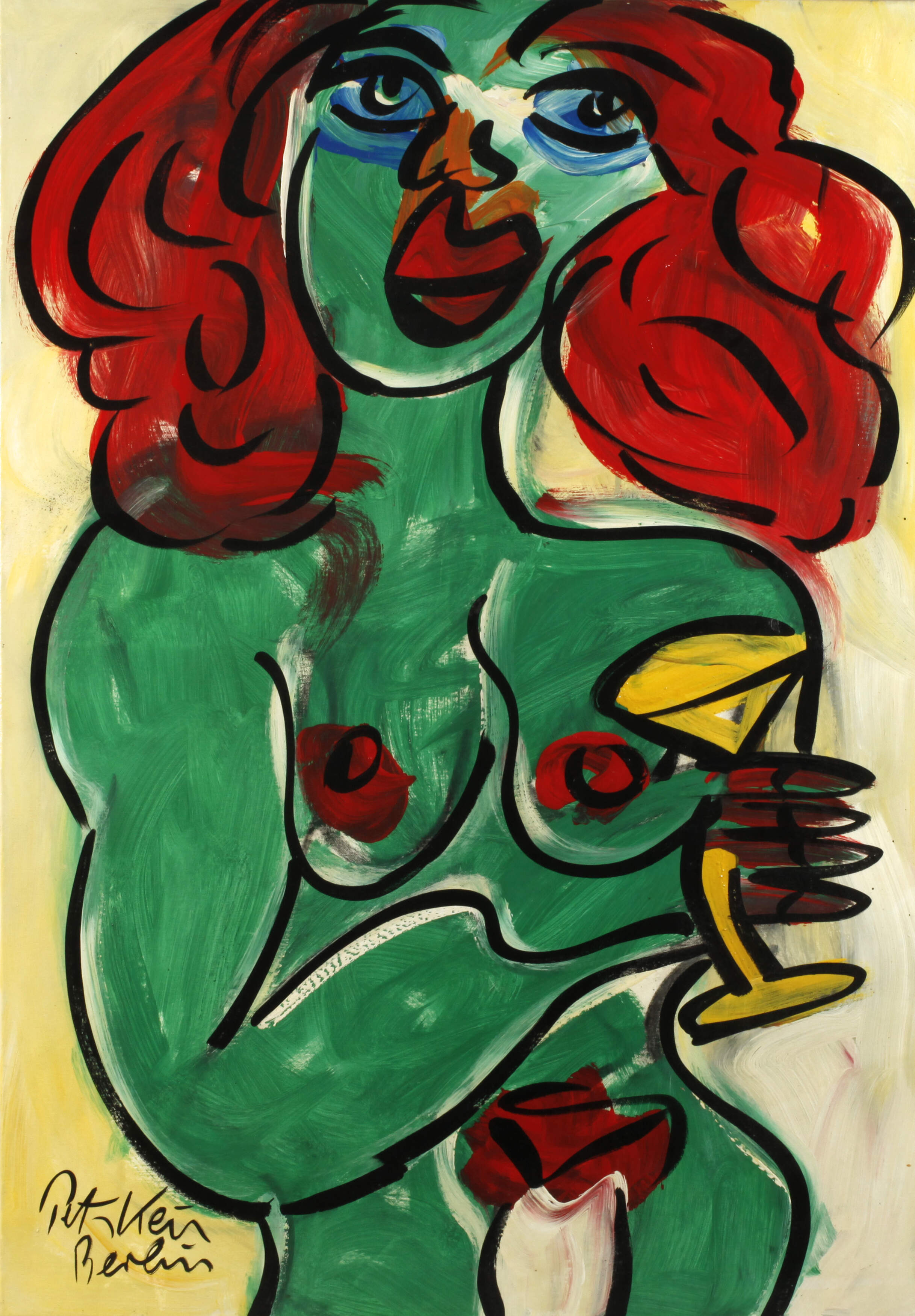 Peter Keil, „Sängerin Milva ...“