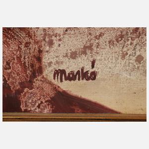 Erzsébet Markó, Surrealistische Komposition