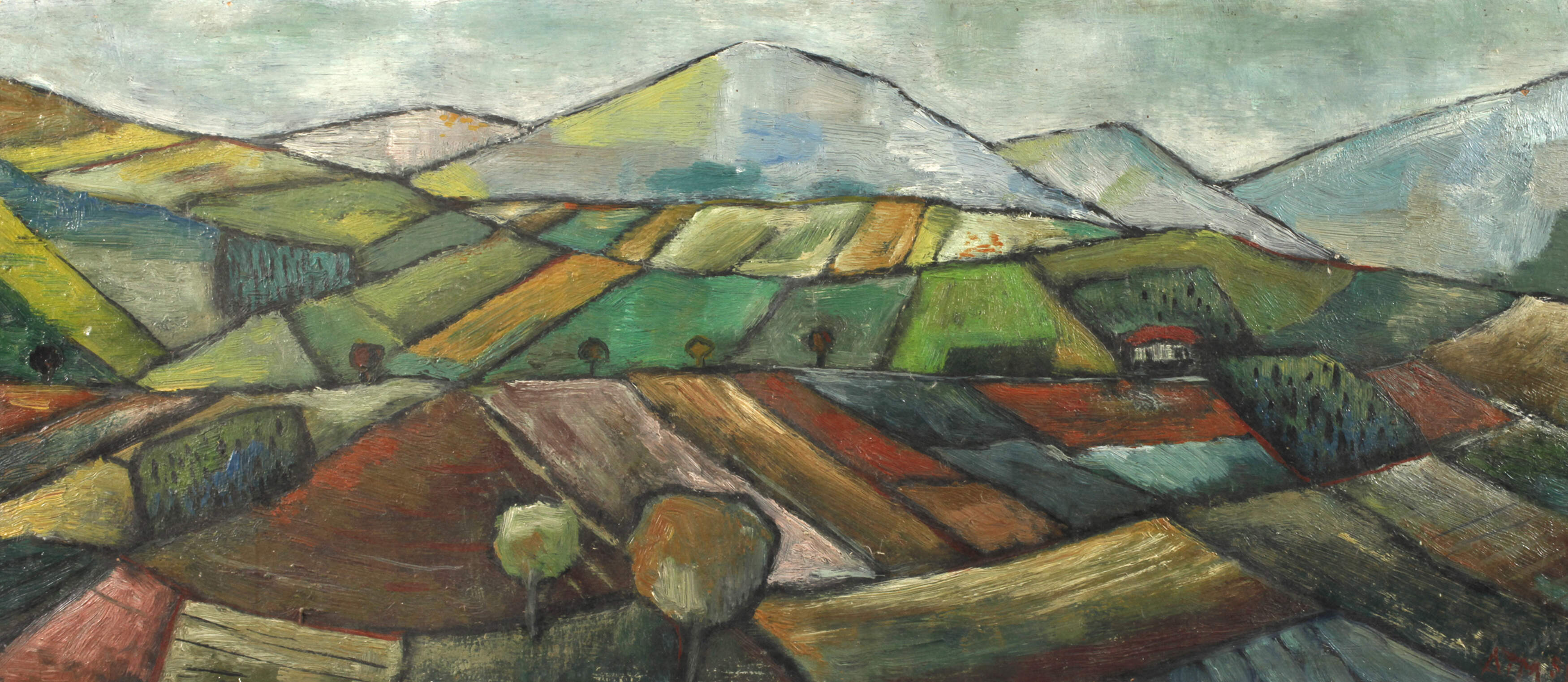 Alfred Traugott Morstedt, Berglandschaft