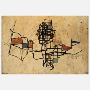 Alfred Traugott Mörstedt, Abstrakte Komposition