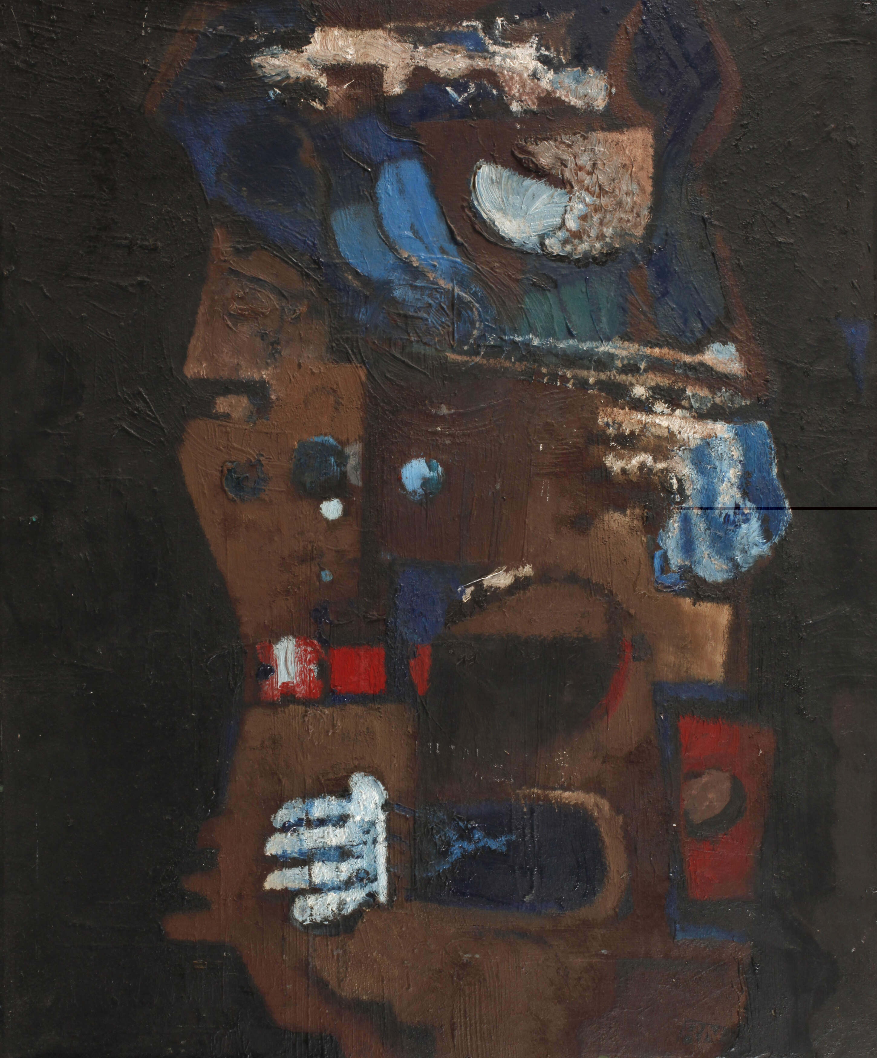 Rudolf Nicolai, "Abstraktes Bild"