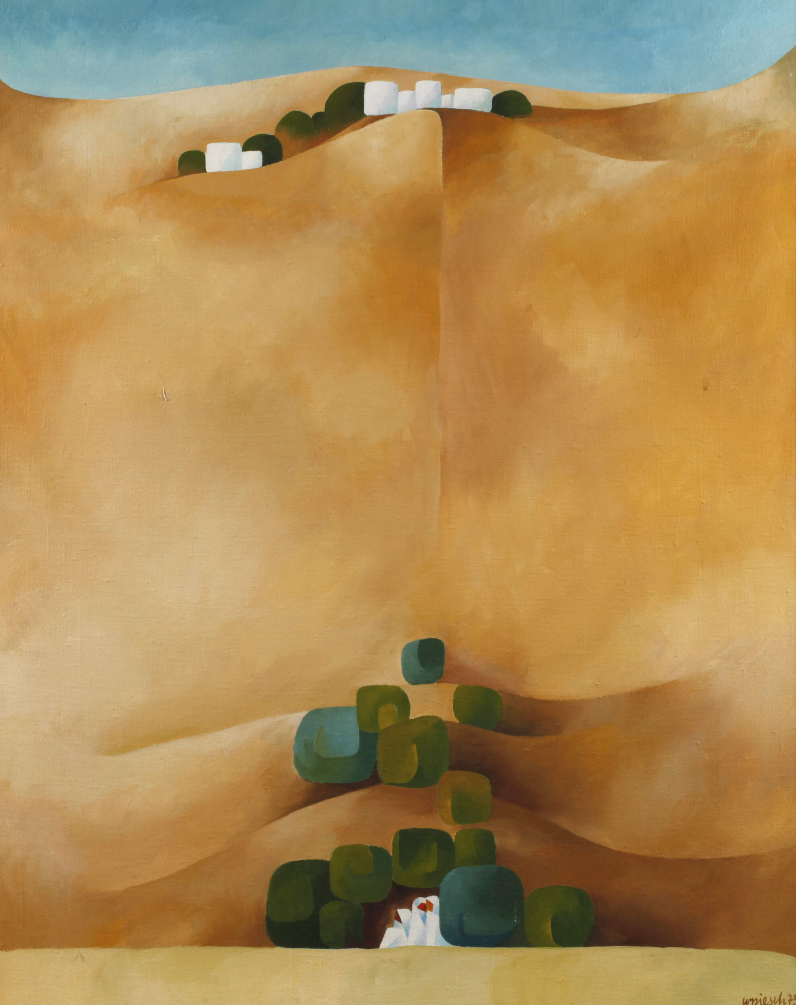 Wather Piesch, »Landschaft in Jugoslawien«