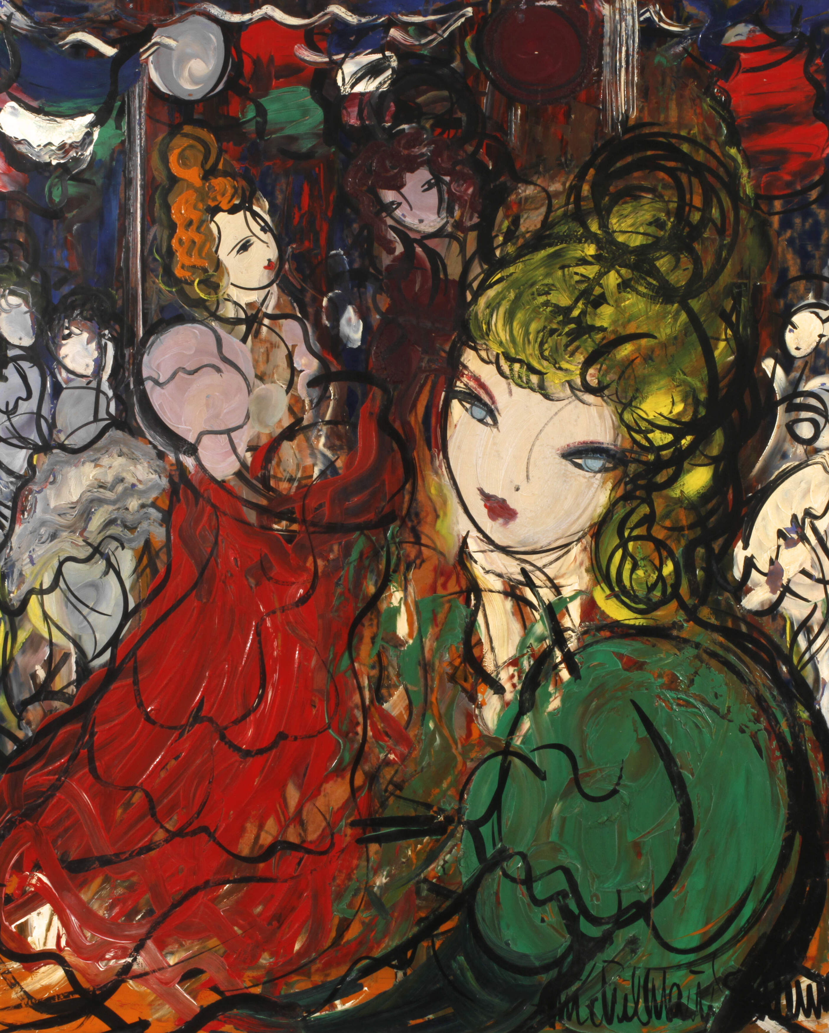 Michel-Marie Poulain, "Les Filles"