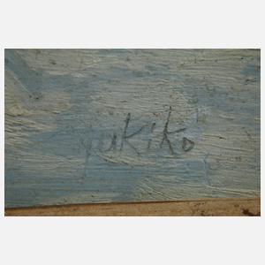 Yukiko, Naive Winterlandschaft