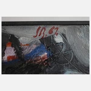 Monogrammist, Abstraktes Vogelpaar