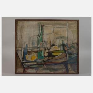 Monogrammist, Paar abstrakte Stillleben