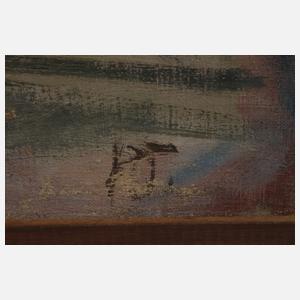 Monogrammist, Paar abstrakte Stillleben