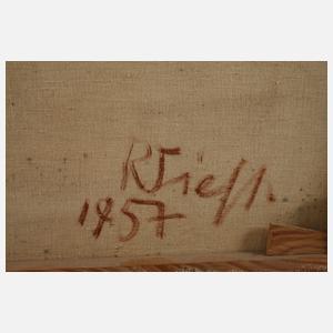 Monogrammist, Paar abstrakte Stillleben