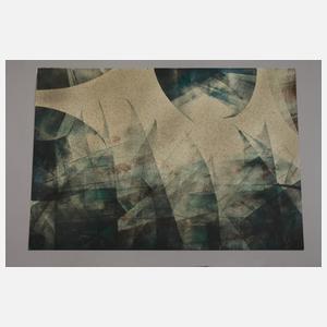 Konvolut abstrakte Gemälde