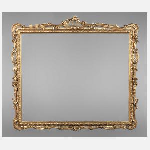 Großer geschnitzter Rokokorahmen