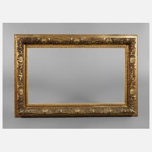 Großer Goldstuckrahmen Historismus