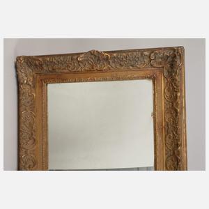 Goldstuckrahmen mit Spiegel