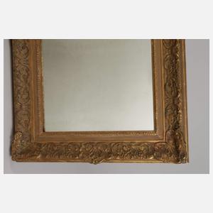 Goldstuckrahmen mit Spiegel