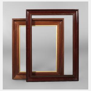 Zwei große Jugendstilleisten