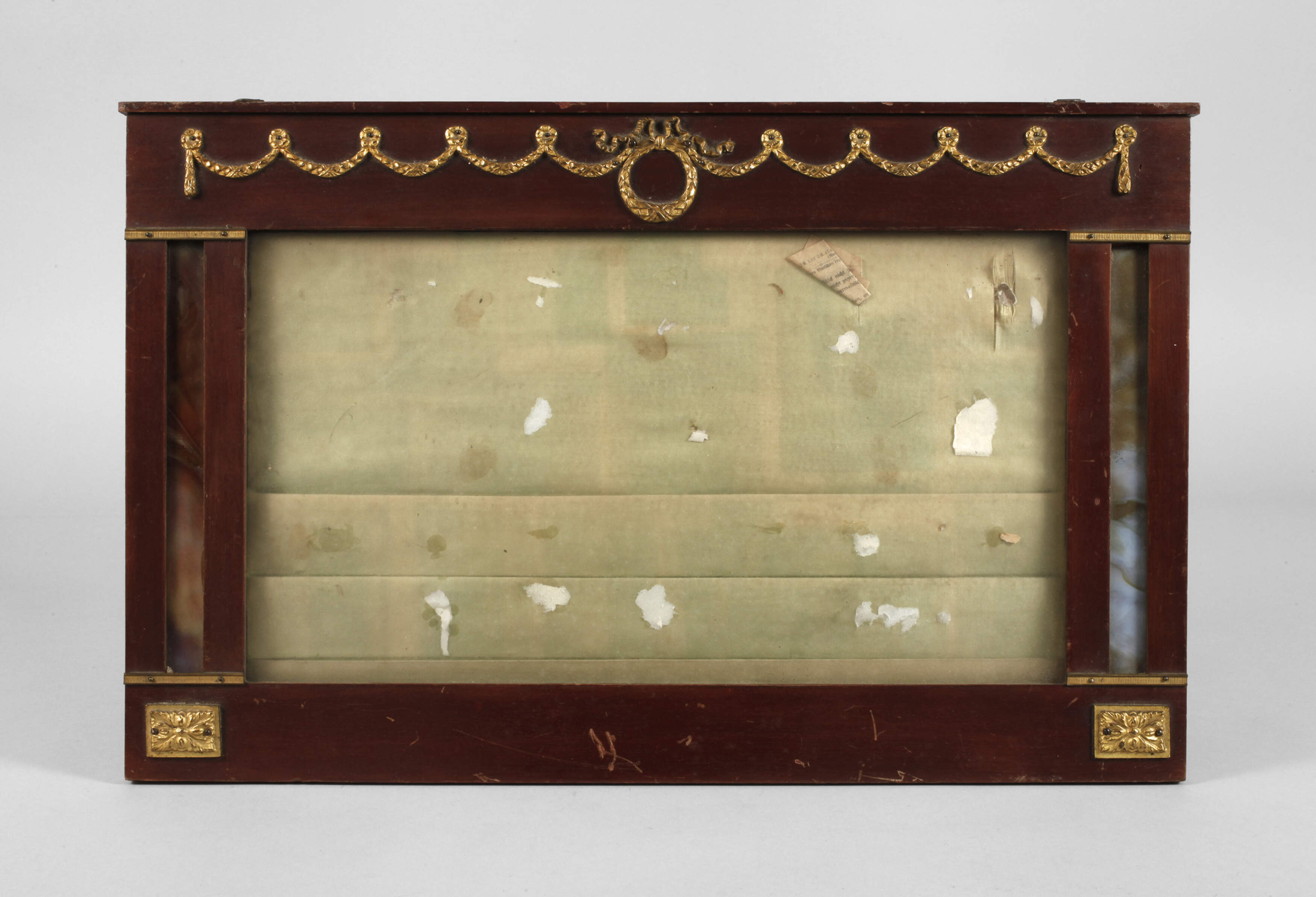 Jugendstilrahmen mit Bronzeapplikationen