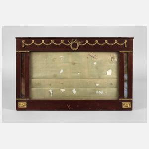 Jugendstilrahmen mit Bronzeapplikationen