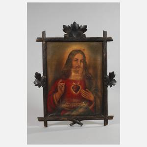 Zwei geschnitzte Rahmen