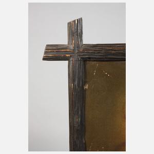 Zwei geschnitzte Rahmen